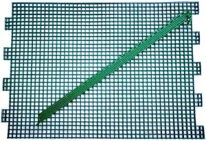 Expandable Modular Outdoor Garden Fence Kit - Fast, Easy Way to Install Outdoor Fencing to Protect Your Garden- 24 x 18 Steel Wire Panels (Pro -12 Panels)