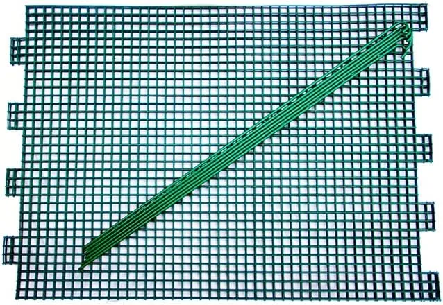 Expandable Modular Outdoor Garden Fence Kit - Fast, Easy Way to Install Outdoor Fencing to Protect Your Garden- 24 x 18 Steel Wire Panels (Pro -12 Panels)