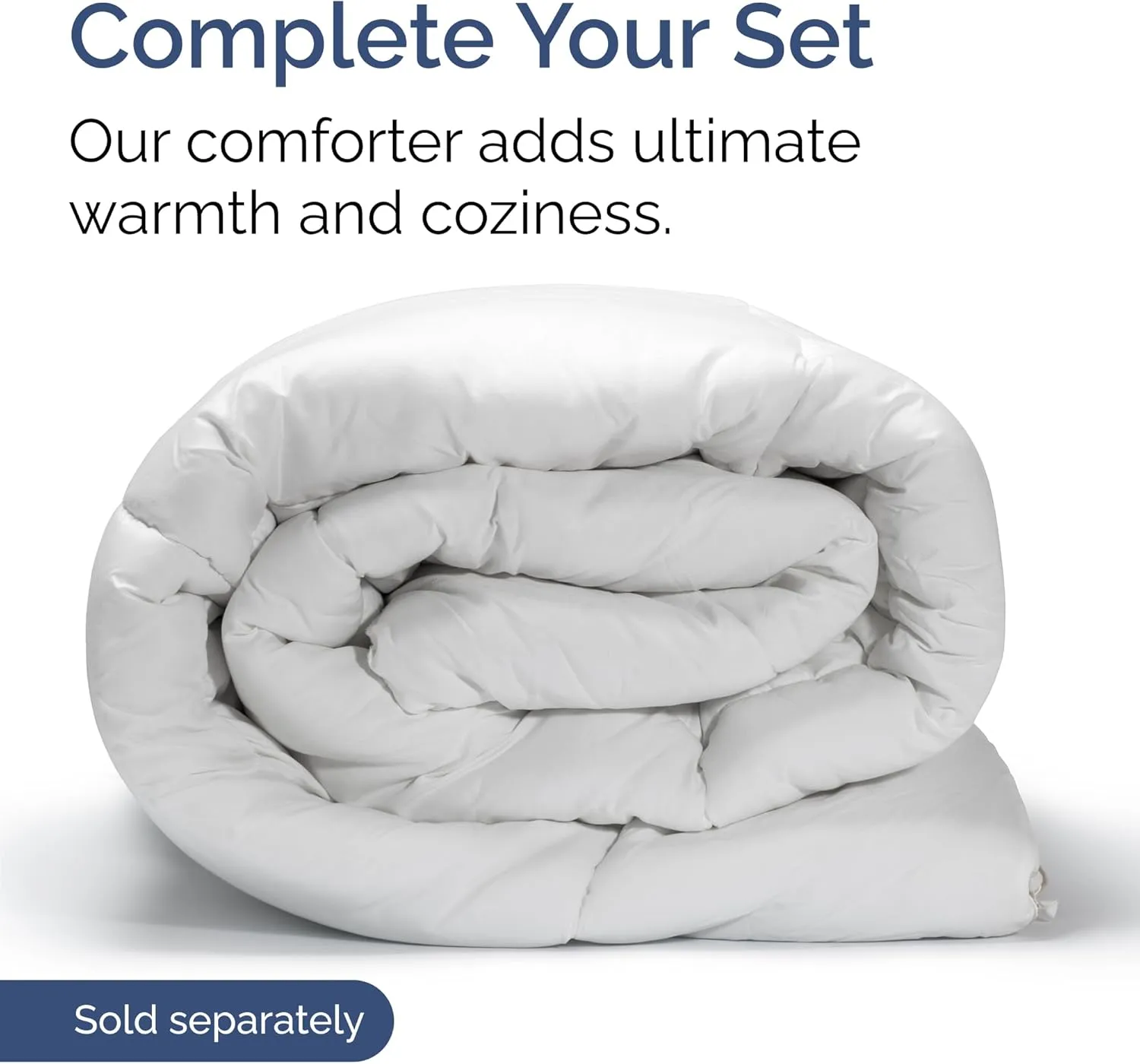 Extra Deep Cal King Sheet Set - 6 Piece Breathable & Cooling Sheets - Hotel Luxury Bedding Set w/18-24 Inch Extra Deep Pockets - Easy Fit - Super Soft, Wrinkle Free and Comfy - White, Cal King Size