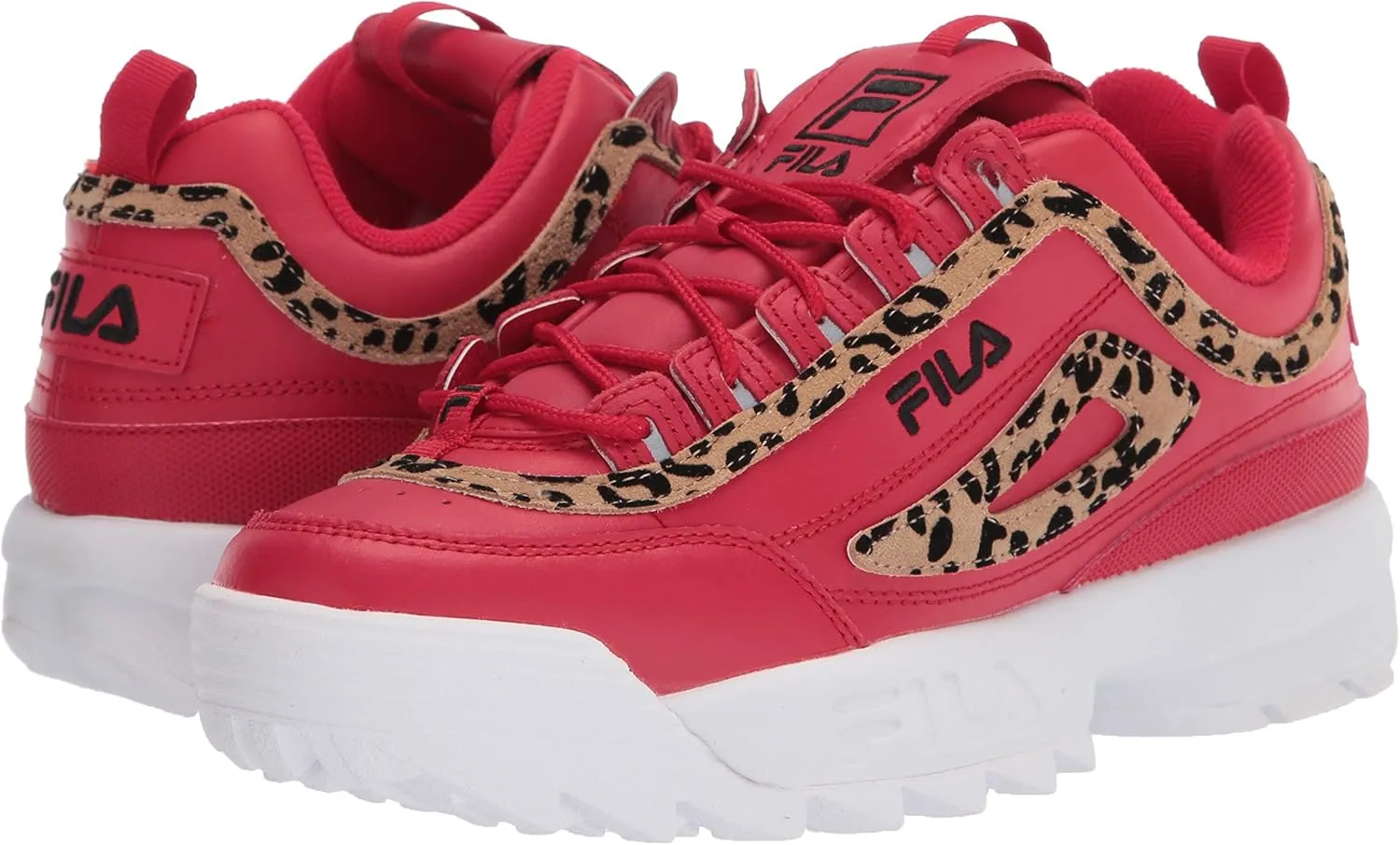 Fila Women's Disruptor Ii Leopard Sneaker