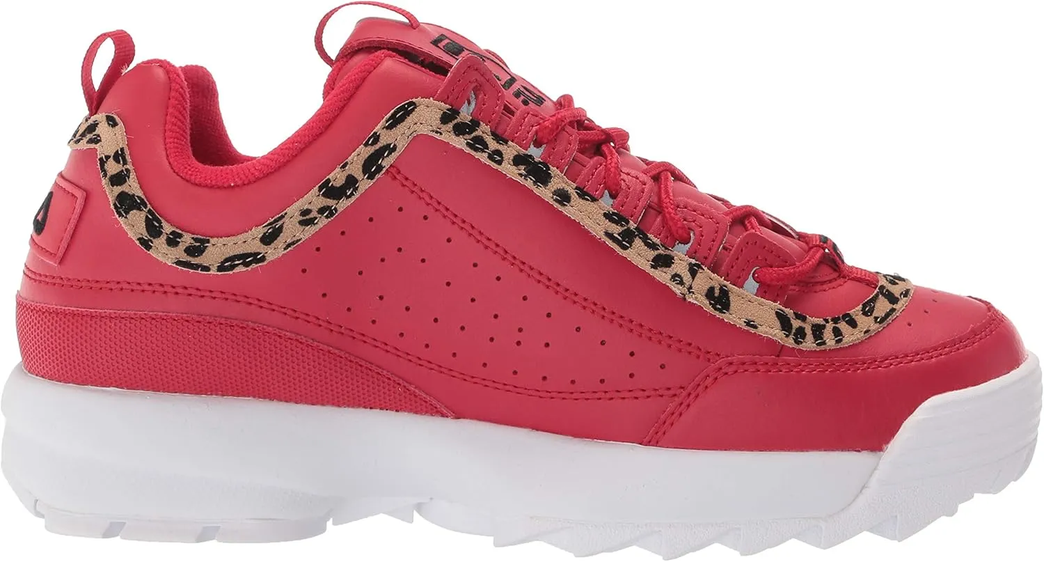 Fila Women's Disruptor Ii Leopard Sneaker