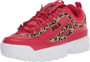 Fila Women's Disruptor Ii Leopard Sneaker