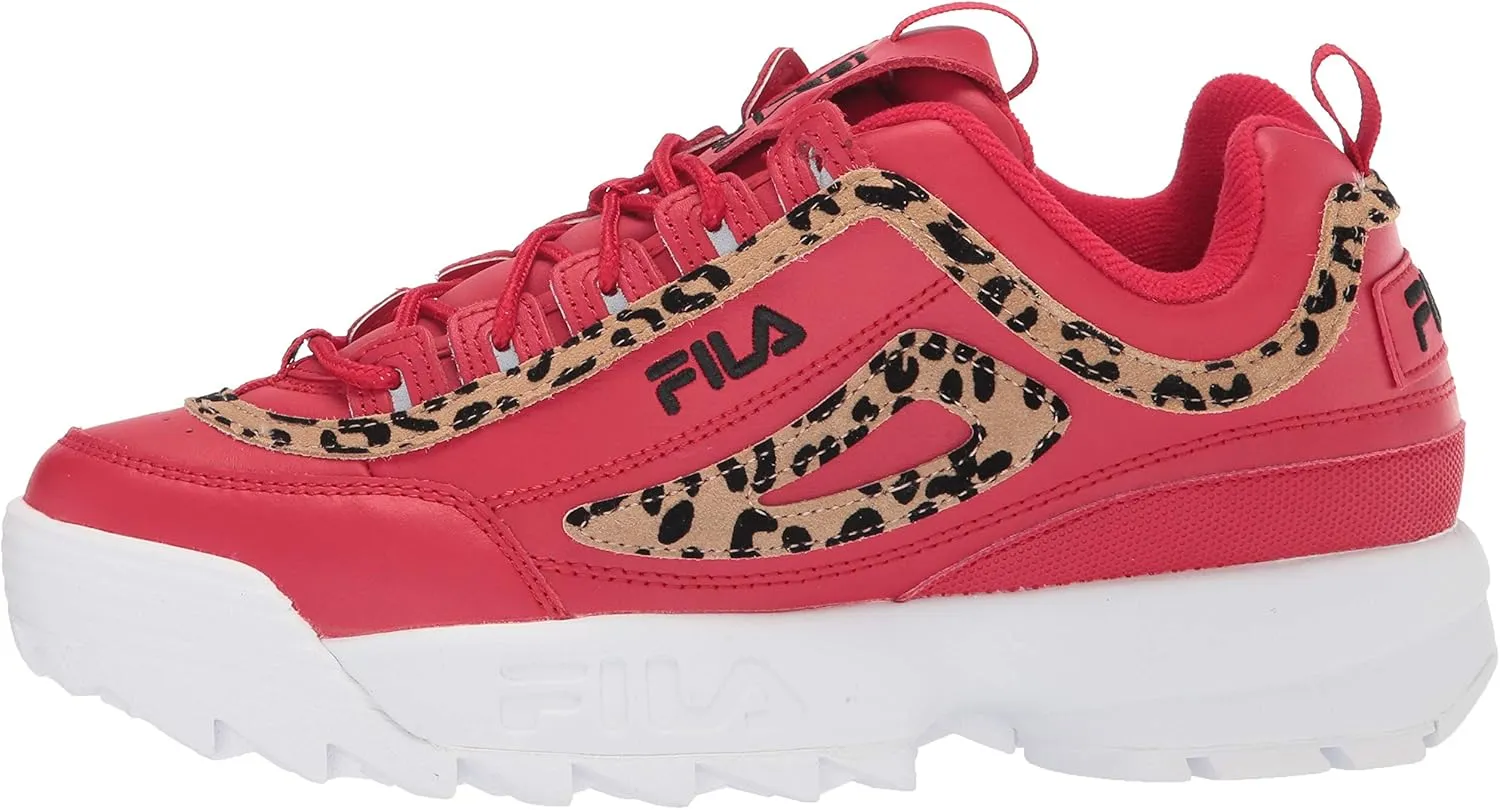 Fila Women's Disruptor Ii Leopard Sneaker