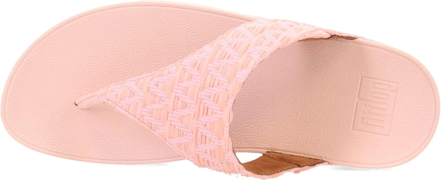 FitFlop Women's LULU GEO-Webbing Toe-Post Sandals