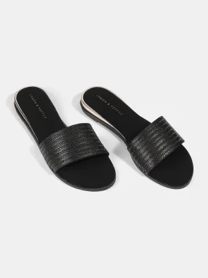 Flat Slider-Black