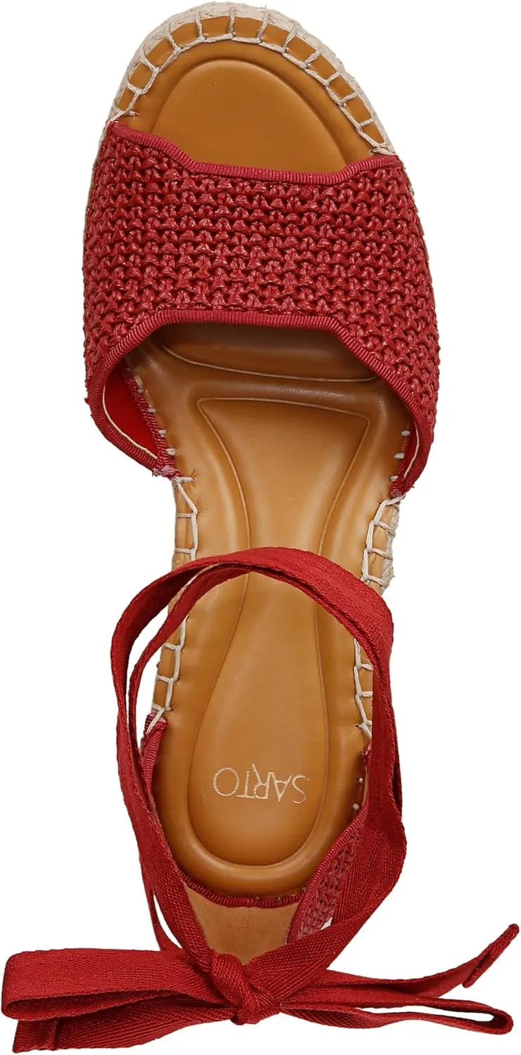 Franco Sarto Women's Classic Espadrille Wedge Sandal
