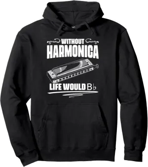 French Harp Pullover Hoodie