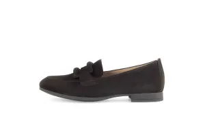 GABOR - 55.273.18 FLAT LOAFER - BROWN SUEDE