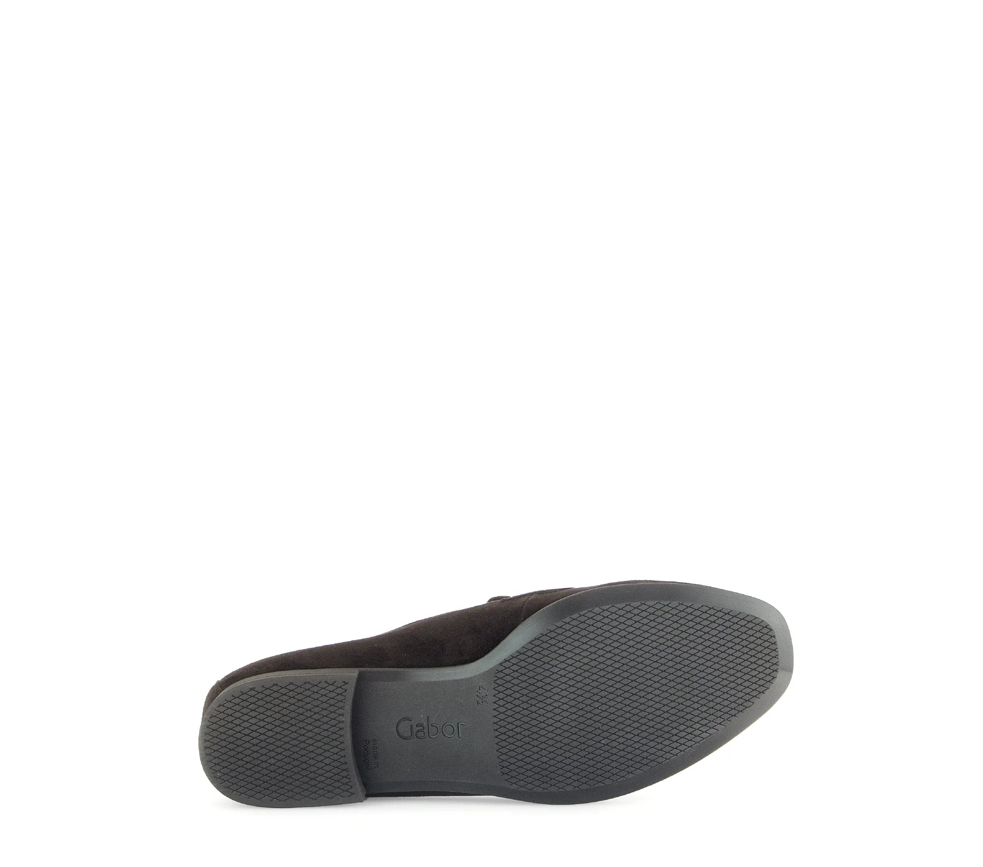 GABOR - 55.273.18 FLAT LOAFER - BROWN SUEDE