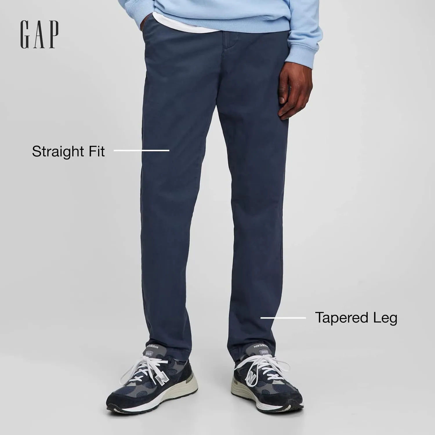 GAP Essential Khaki Straight Taper Fit