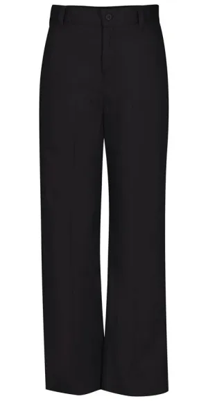 Girls Slim Adj. Flat Front Trouser