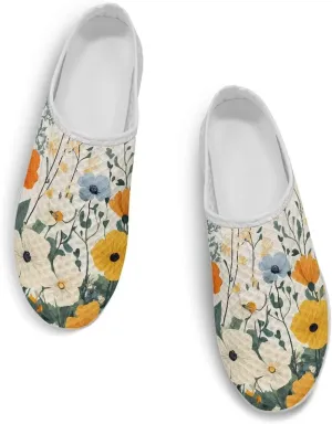 GOSTONG Slip-On Mule Clog for Women Comfortable Mules Shoes Breathable Non Slip Backless Slide Loafers for Walking Work Size 6-13.5