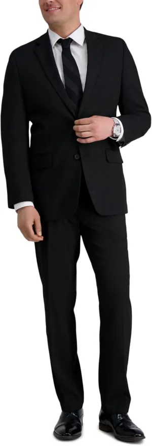 Haggar Men’s JMH Premium Stretch Tailored Fit Suit Separates - Pants and Jackets