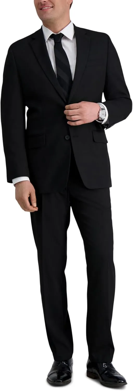 Haggar Men’s JMH Premium Stretch Tailored Fit Suit Separates - Pants and Jackets