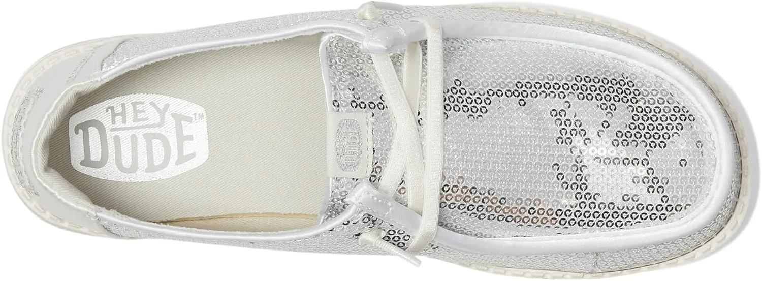 Hey Dude Women's Wendy Disco Sequin Loafer