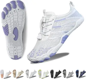 Hike Barefoot Shoes for Women Men, New Barefoot Footwear, Non-Slip Water Shoes,Breathable Non-Slip Footwear Wide Toe