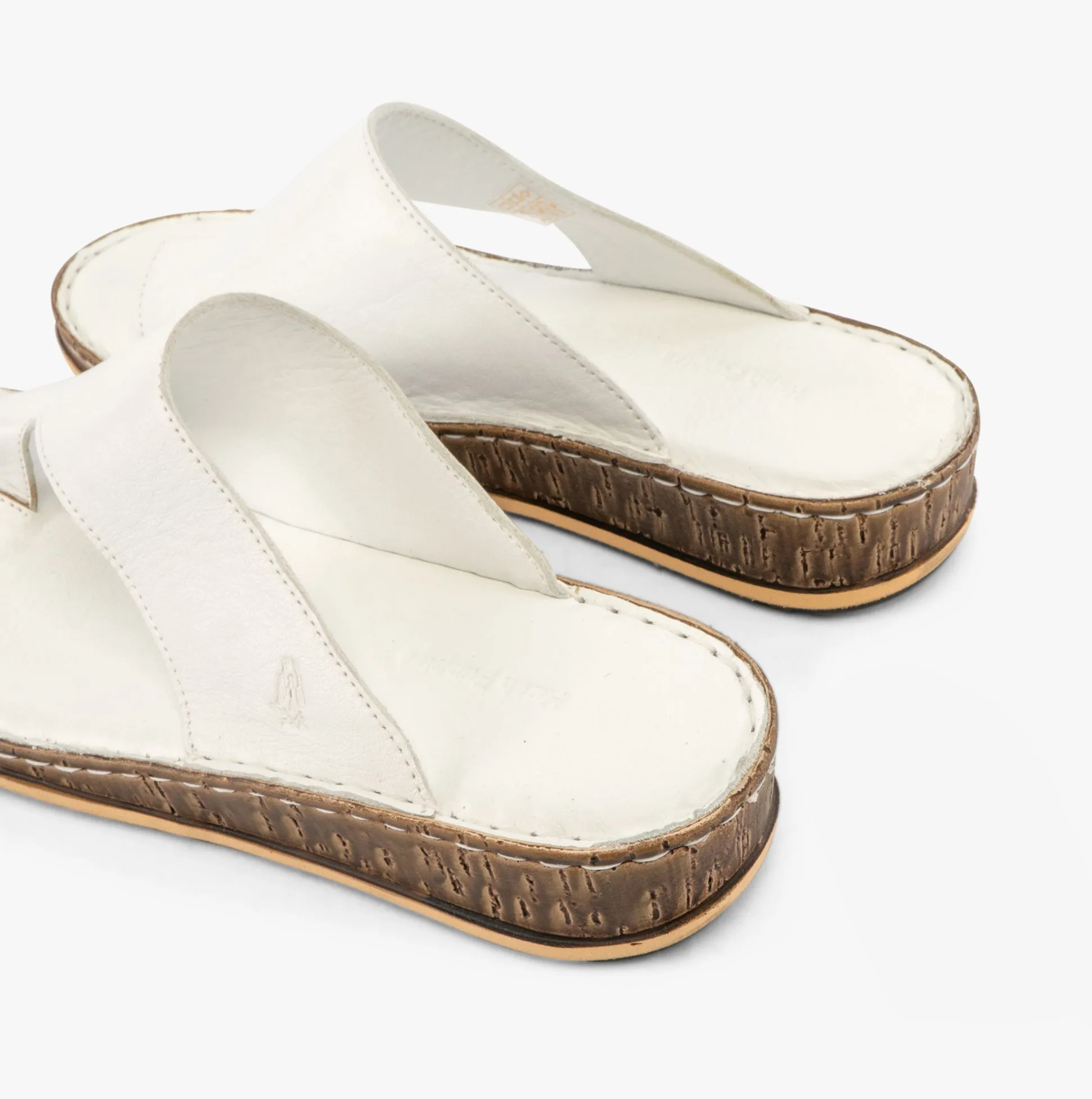 Hush Puppies ELISSA Womens Toepost Sandals White
