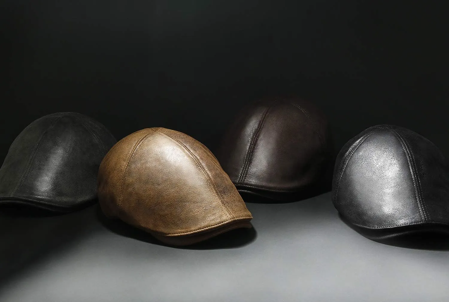 ililily Flat Cap Vintage Cabbie Hat Gatsby Ivy Irish Hunting Newsboy Stretch-fit
