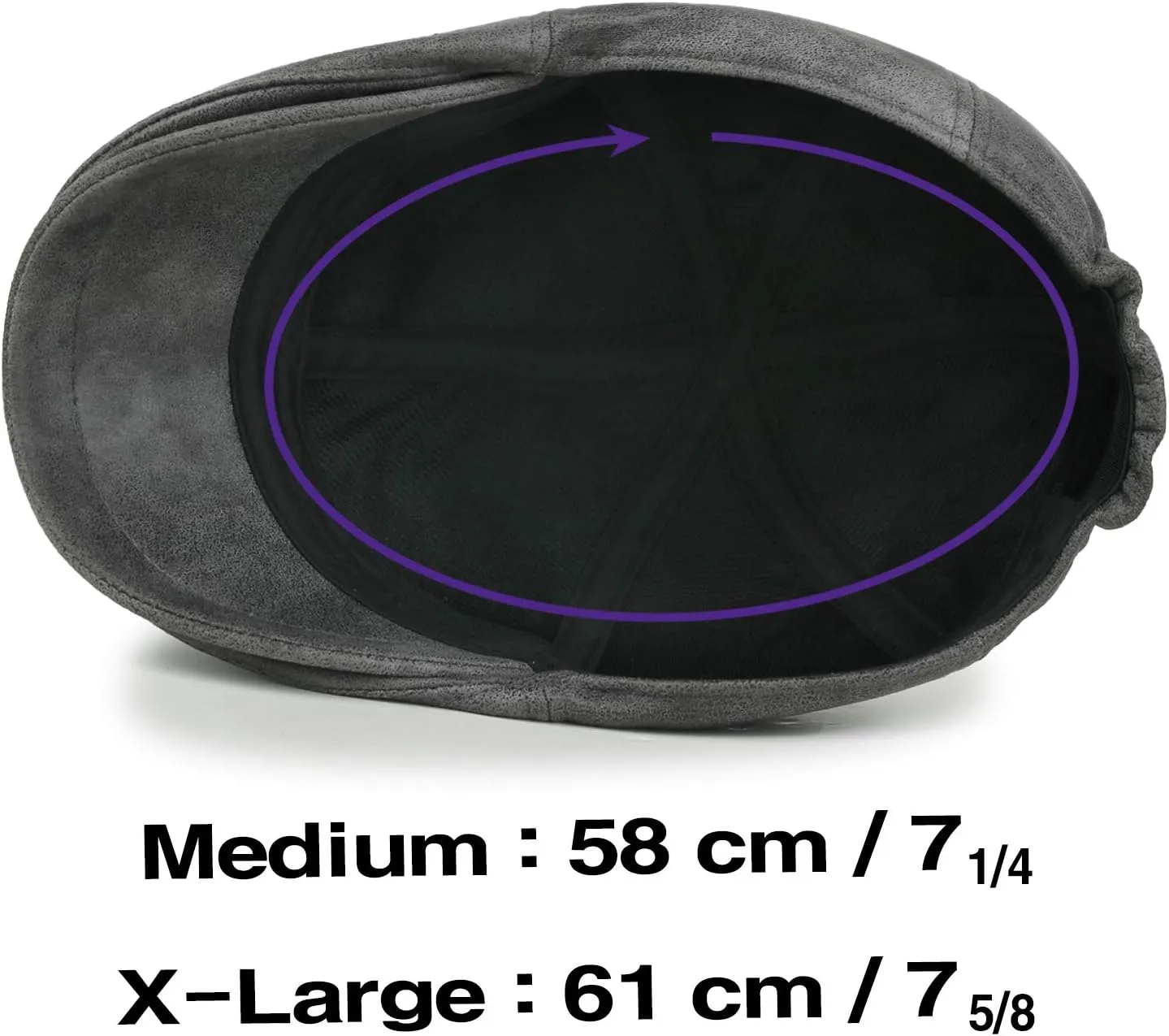 ililily Flat Cap Vintage Cabbie Hat Gatsby Ivy Irish Hunting Newsboy Stretch-fit