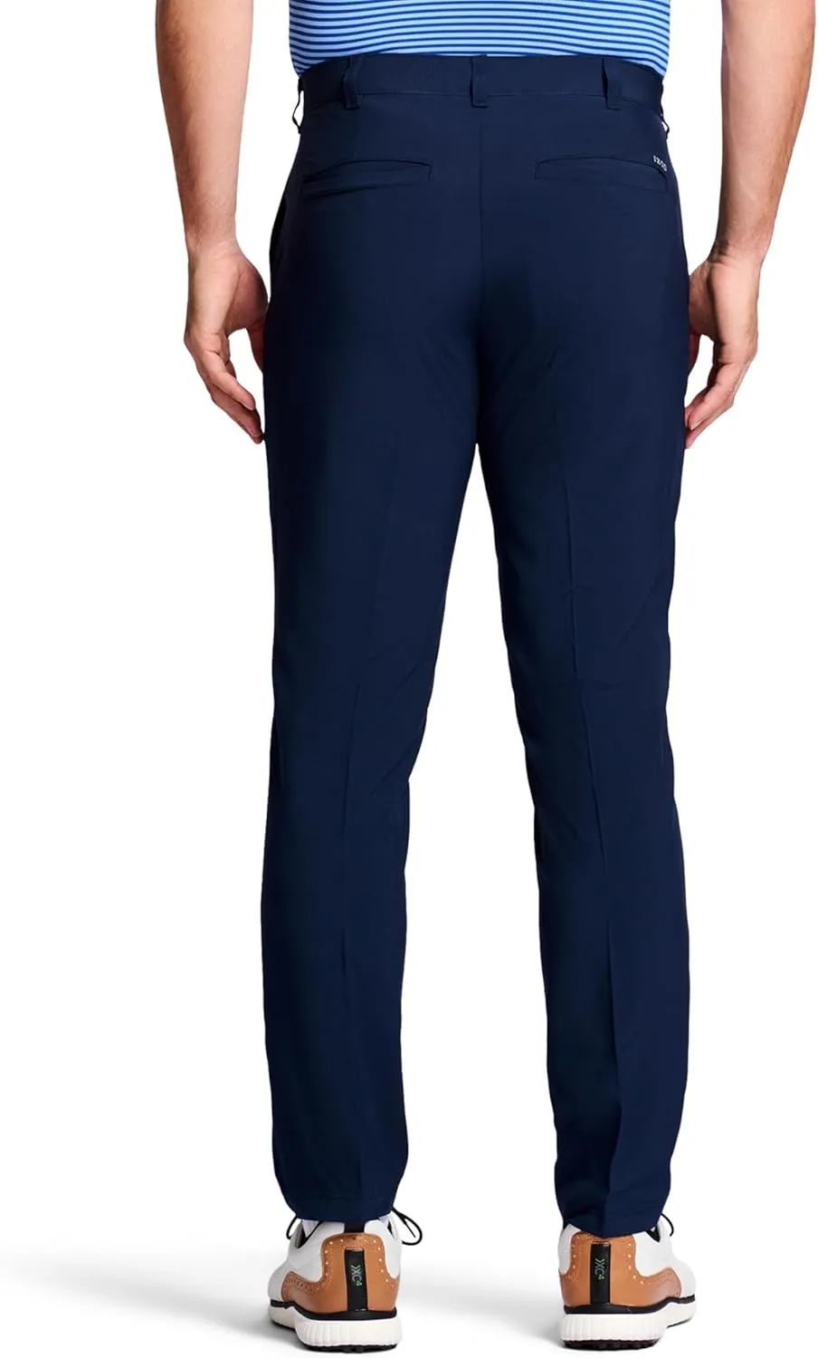 IZOD Men's Golf Swingflex Straight-fit Flat-Front Pants