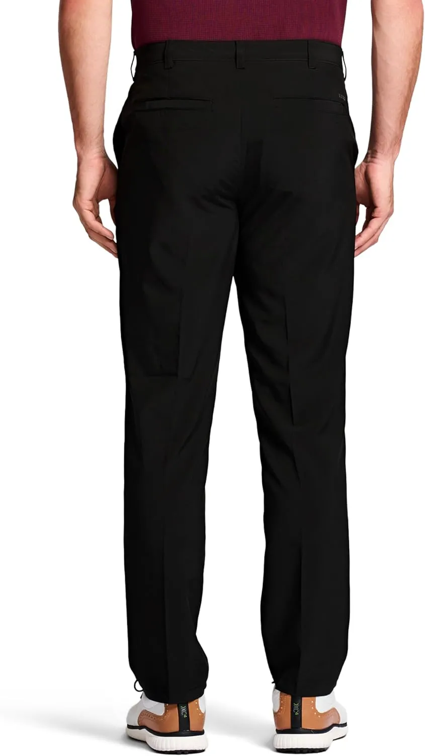 IZOD Men's Golf Swingflex Straight-fit Flat-Front Pants