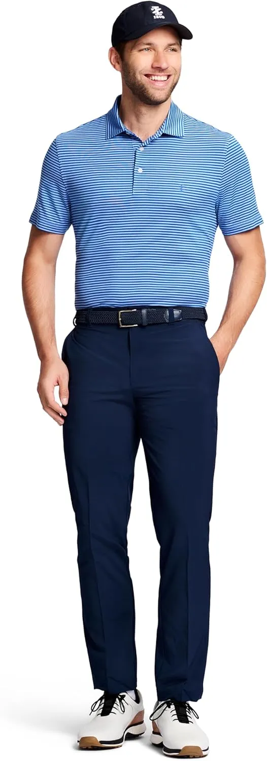 IZOD Men's Golf Swingflex Straight-fit Flat-Front Pants