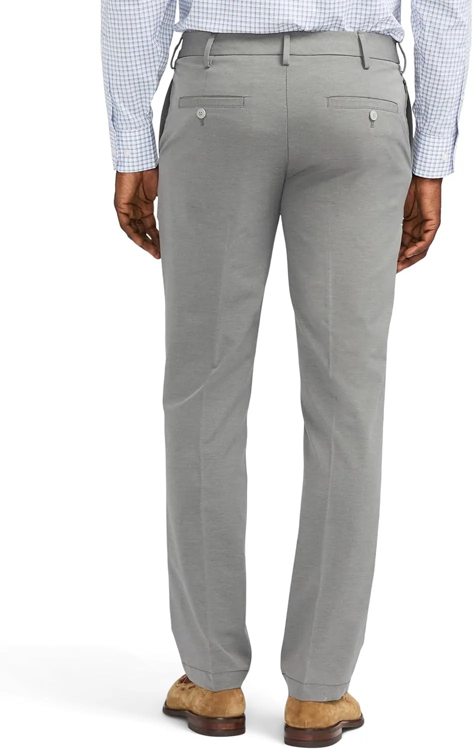 IZOD Men's Non-Iron Stretch Straight Fit Flat Front Traveler Chino Pant