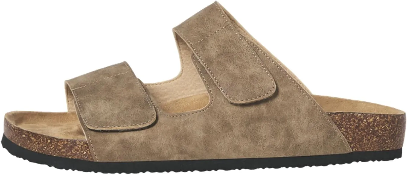 JACK & JONES Men's Smart Casual Jfwcentral Strap Sandal, Taupe Gray, 9