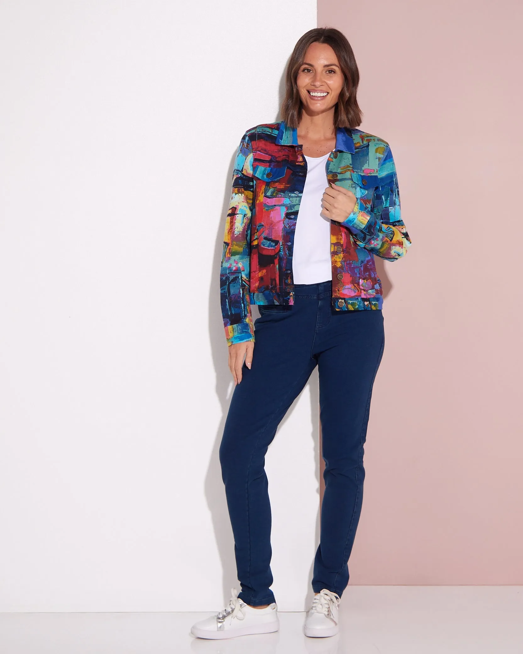 Jasmin Easy Fit Jeggings - Indigo
