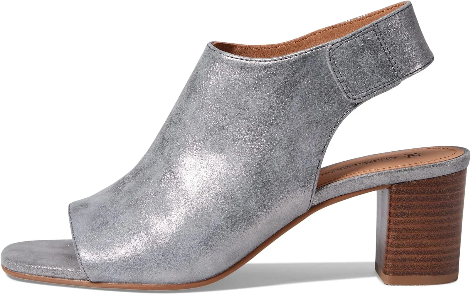 Johnston & Murphy Women's Evelyn Open Toe Bootie Heeled Sandal