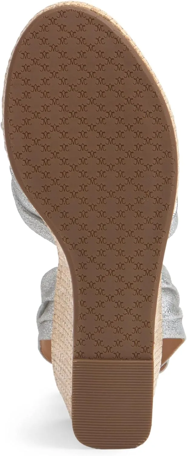 Johnston & Murphy Women’s Marcia Cross-Band Sandal, Platform Sandals, Wedge Heels for Women