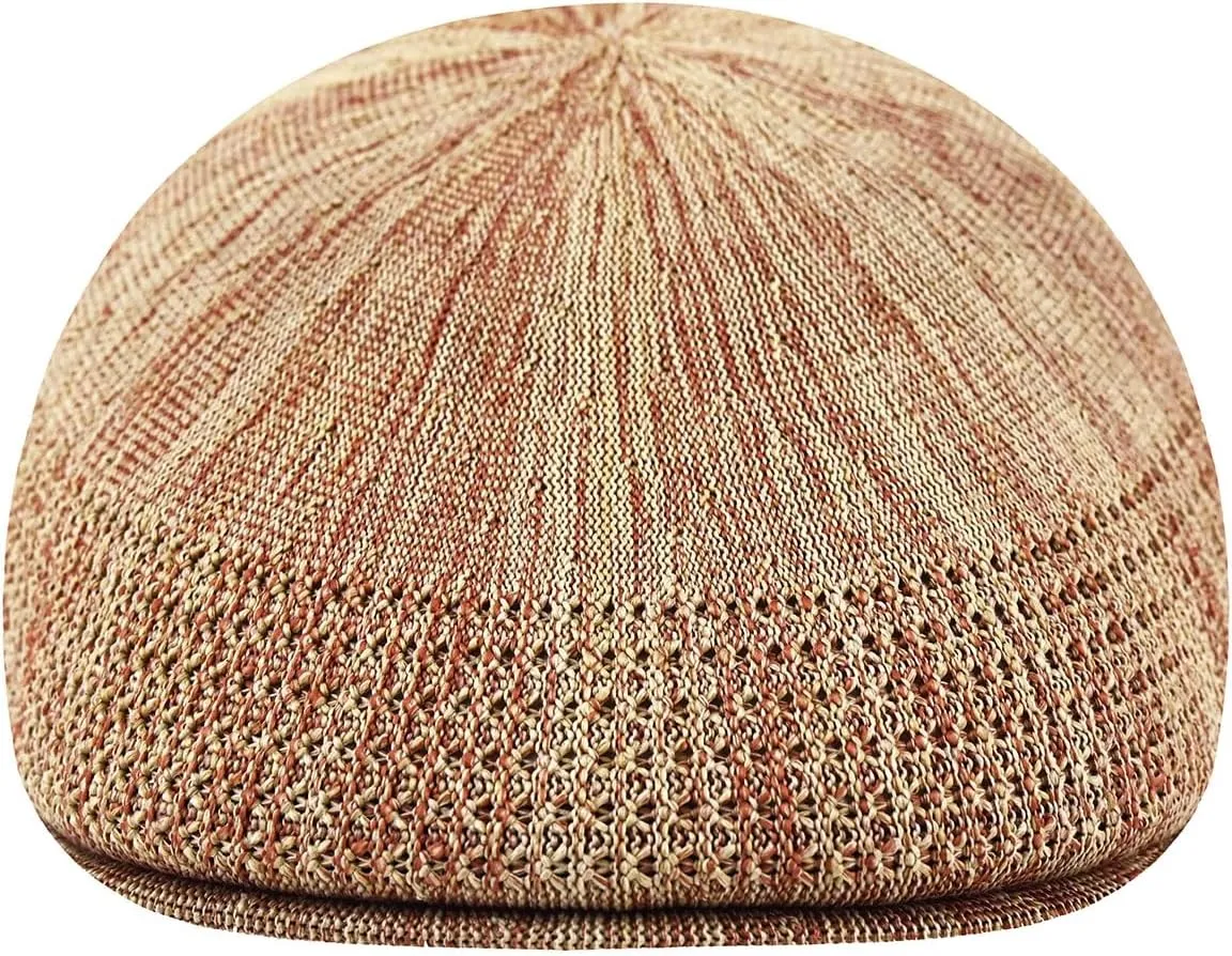 Kangol Color Burst Ventair 507 Hat - Orange Gradient/XL Ivy Caps & Flat Caps