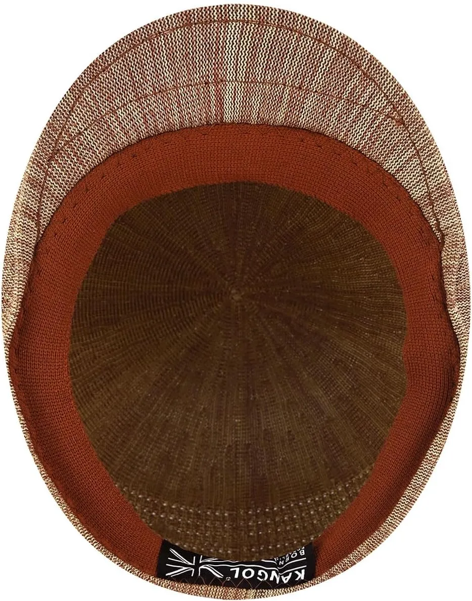 Kangol Color Burst Ventair 507 Hat - Orange Gradient/XL Ivy Caps & Flat Caps