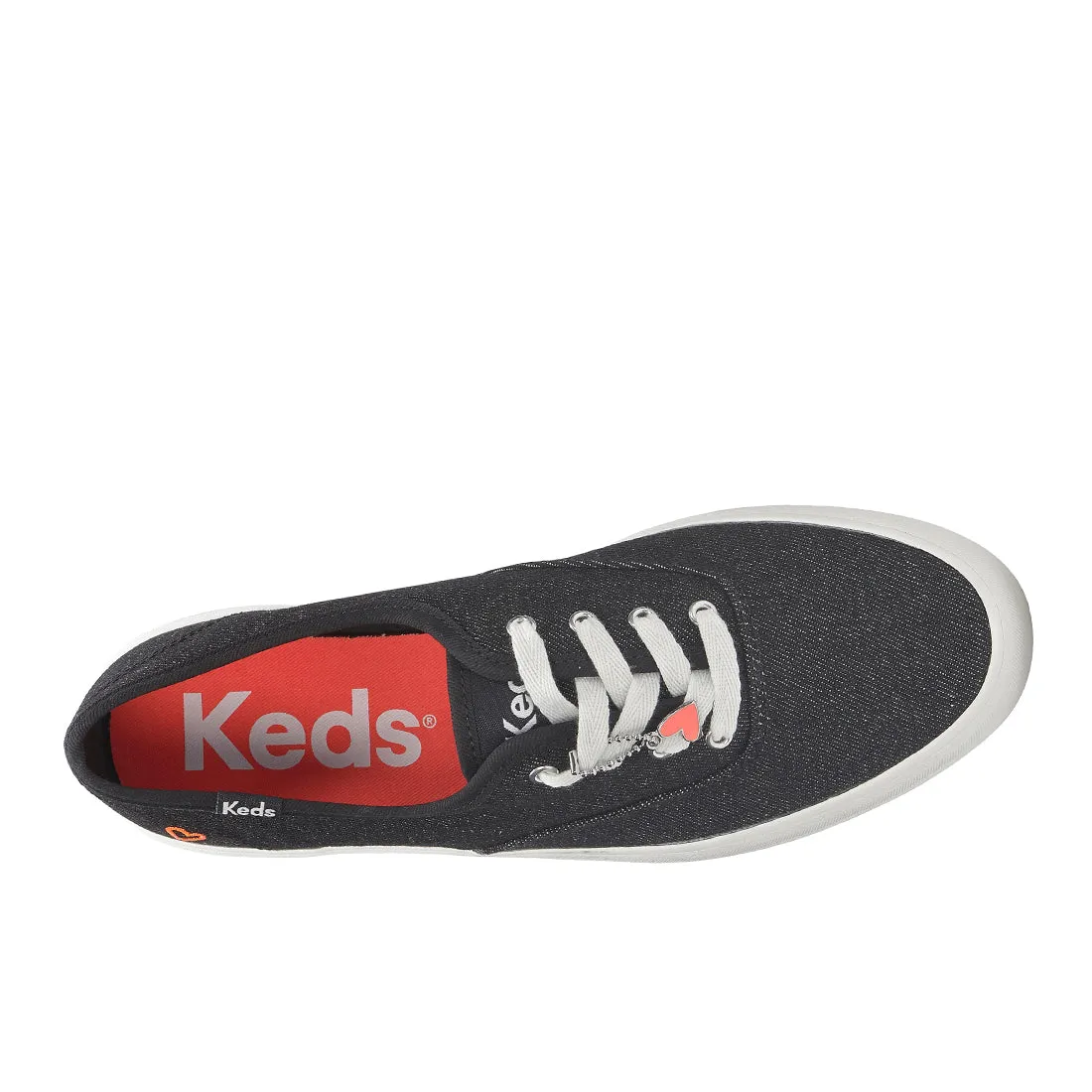 Keds Champion Gender Neutral Washed Denim Sneaker Black (WF68352-CHGN5002)