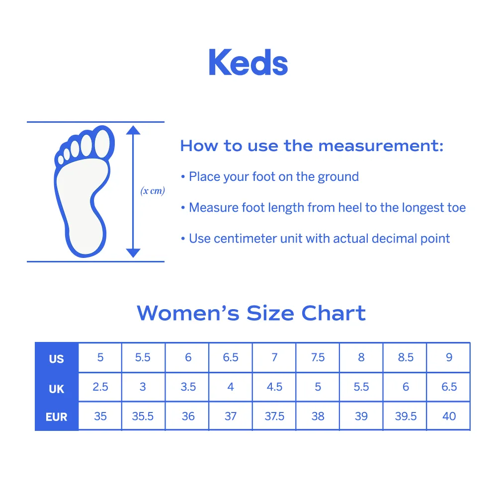 Keds Champion Gender Neutral Washed Denim Sneaker Black (WF68352-CHGN5002)