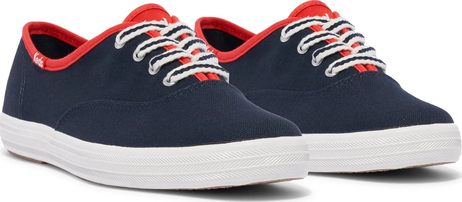 Keds Women's Champion Canvas Lace Up Sneaker