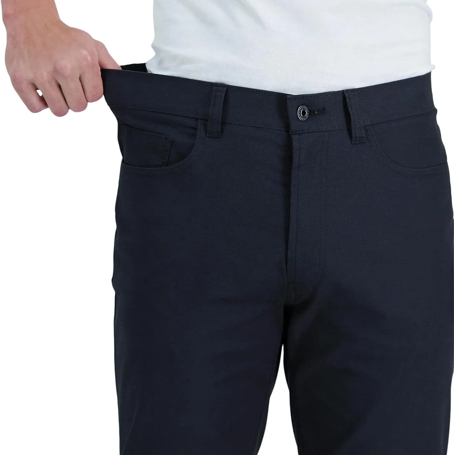 Kenneth Cole Men's Slim Fit Stretch Casual Pant