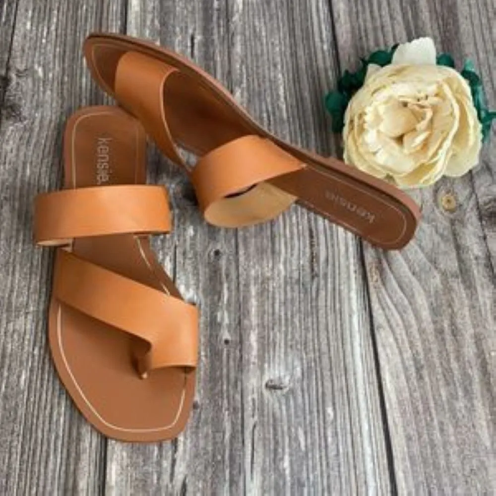 Kensie Brown Nica Sandals 8.5M