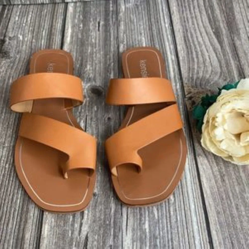 Kensie Brown Nica Sandals 8.5M