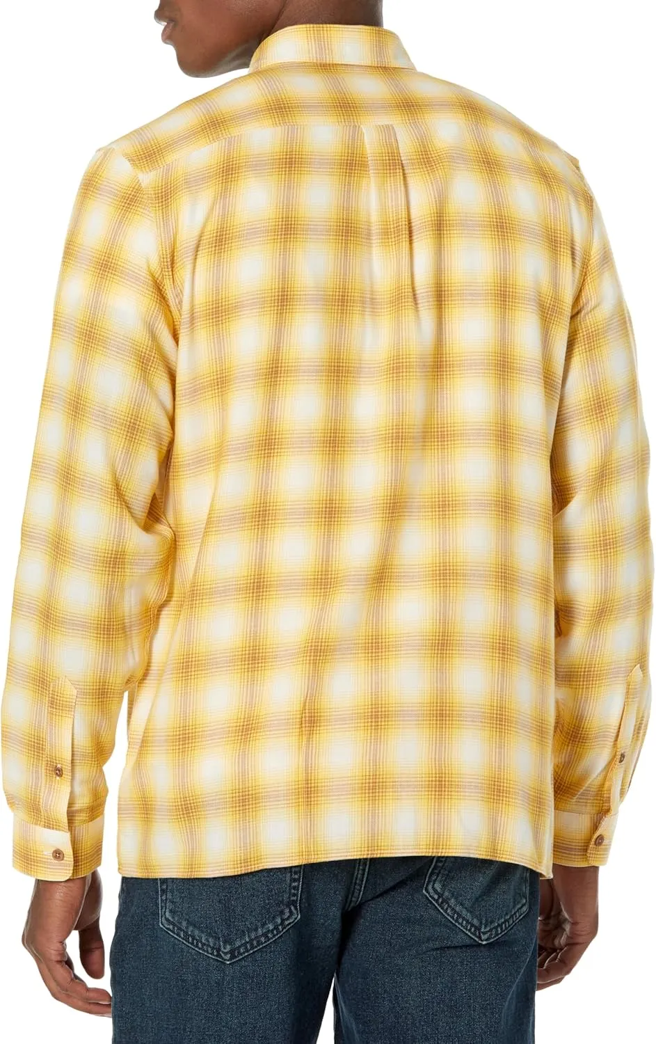 Lacoste Men's Long Sleeve Regular Fit Twill Plaid Button Down Shirt