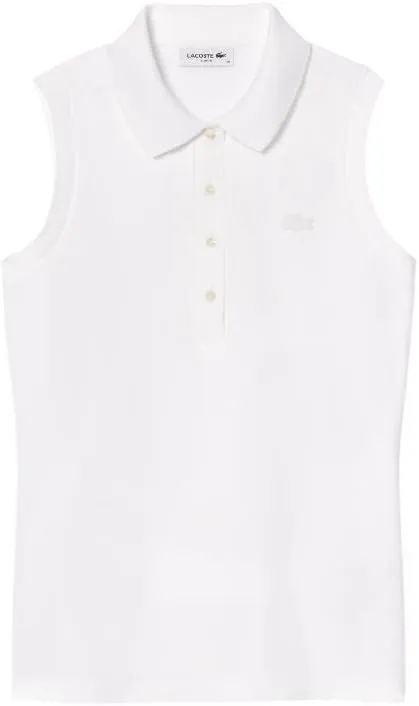 Lacoste Women's L.12.D Slim Fit Sleeveless Polo
