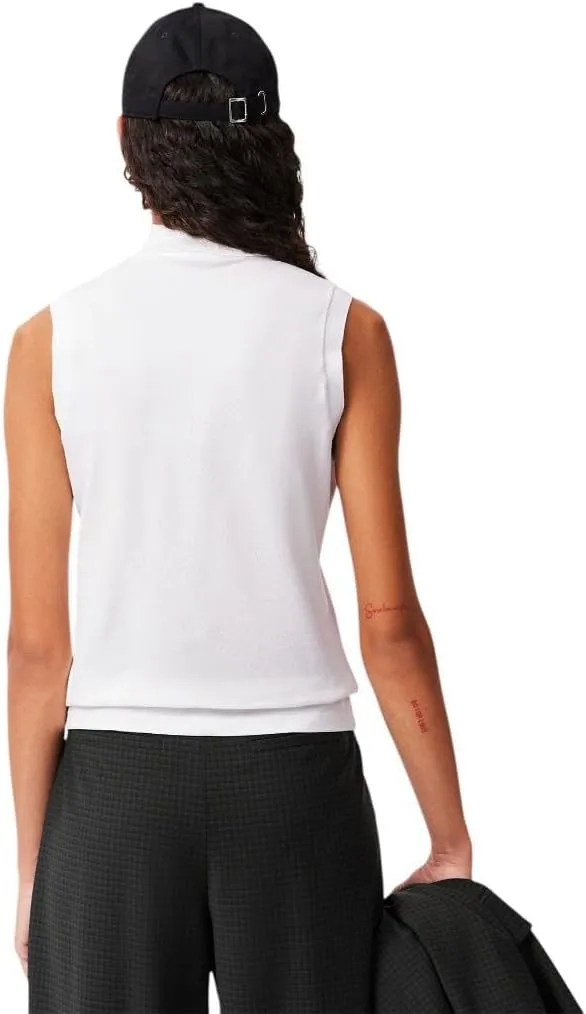 Lacoste Women's L.12.D Slim Fit Sleeveless Polo