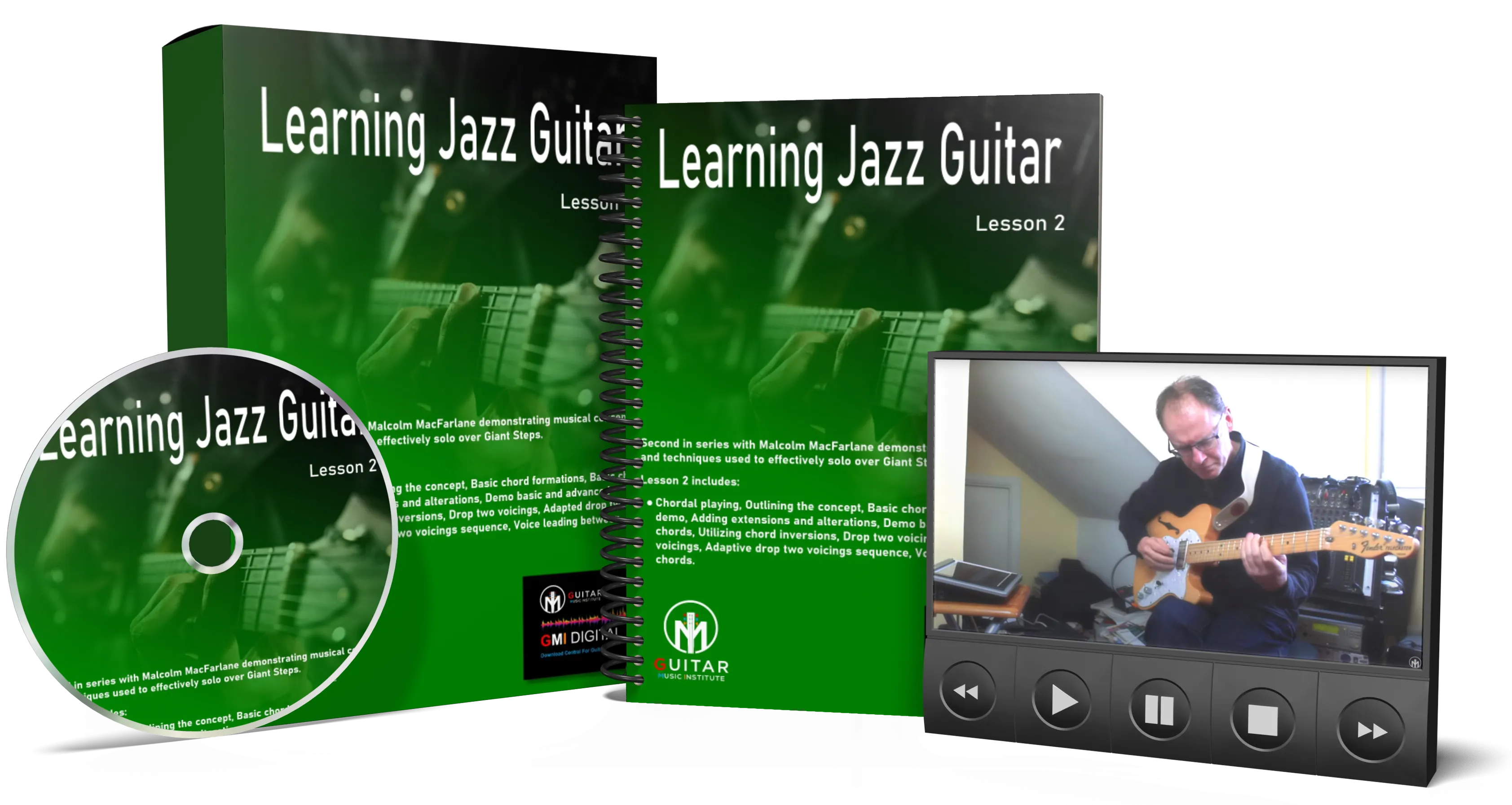 Learning Jazz Guitar: Lesson 2 - Chordal Playing over Giant Steps