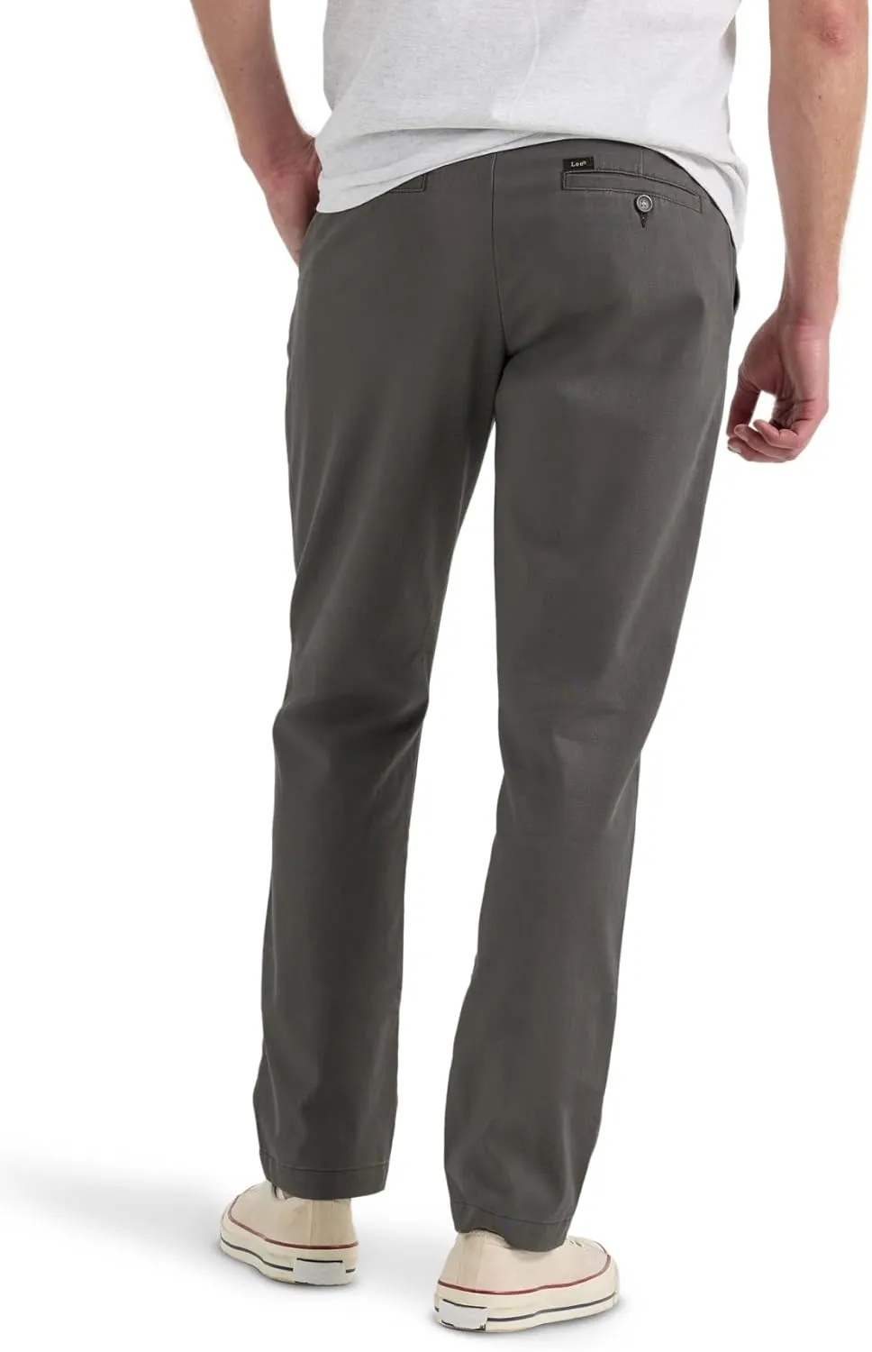 Lee Men's Extreme Motion Flat Front Relaxed Taper Pant