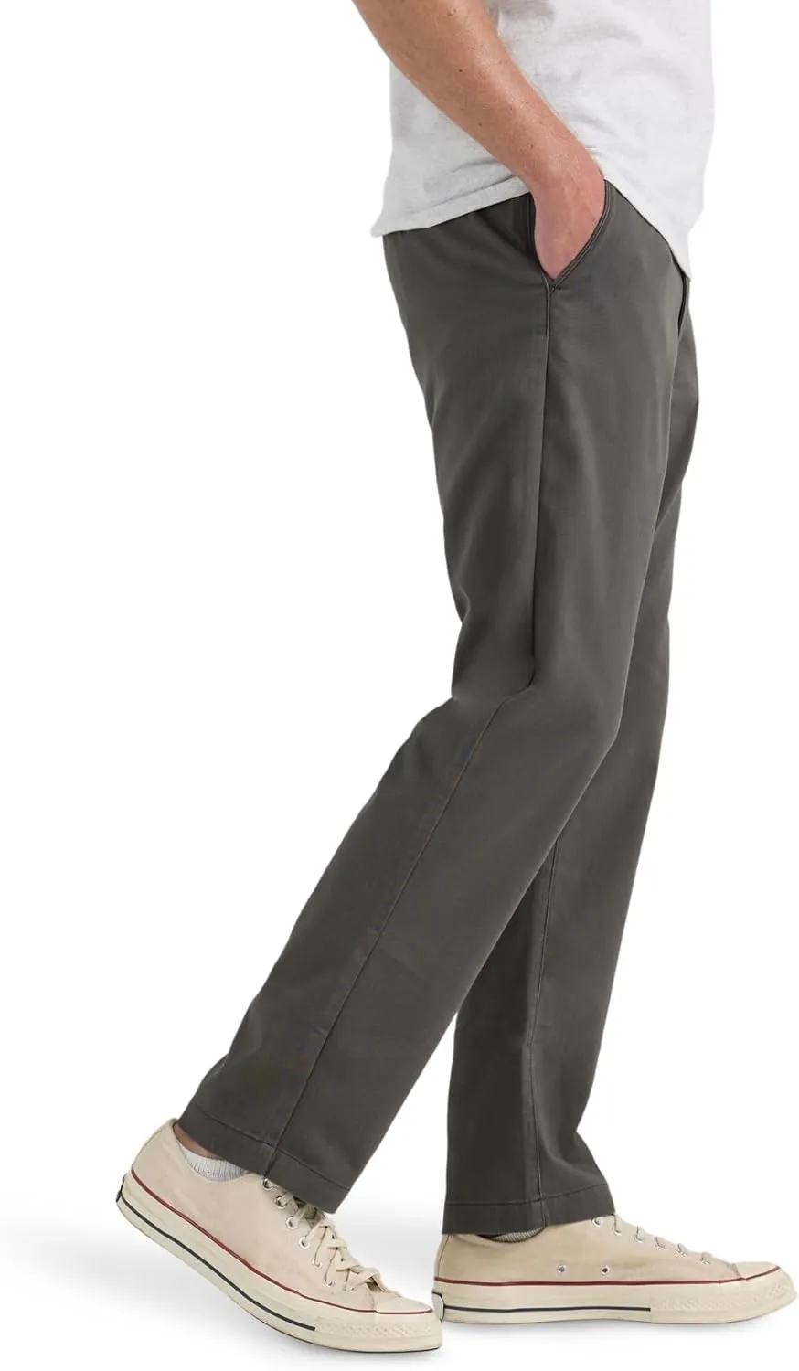 Lee Men's Extreme Motion Flat Front Relaxed Taper Pant