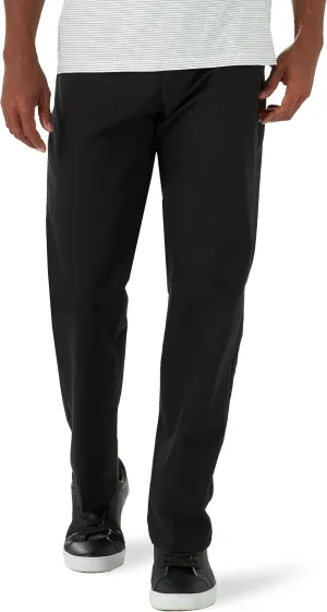 LEE Men's Total Freedom Stretch Relaxed Fit Flat Front Pant