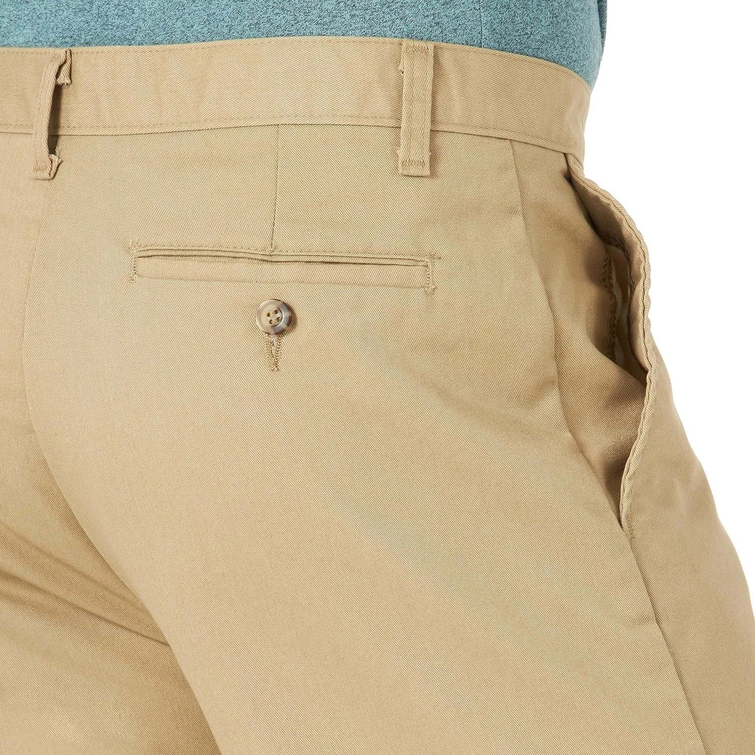 LEE Men's Total Freedom Stretch Relaxed Fit Flat Front Pant