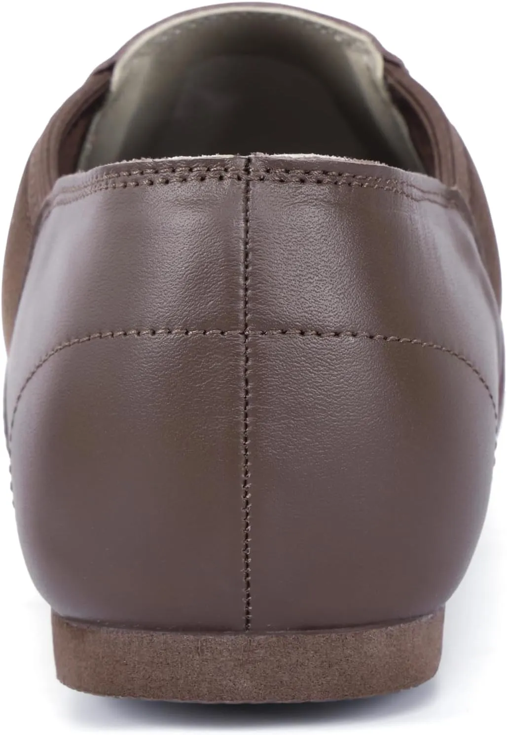 Linodes Unisex Leather Upper Jazz Shoe Slip-on for Women and Men's Dance Shoes