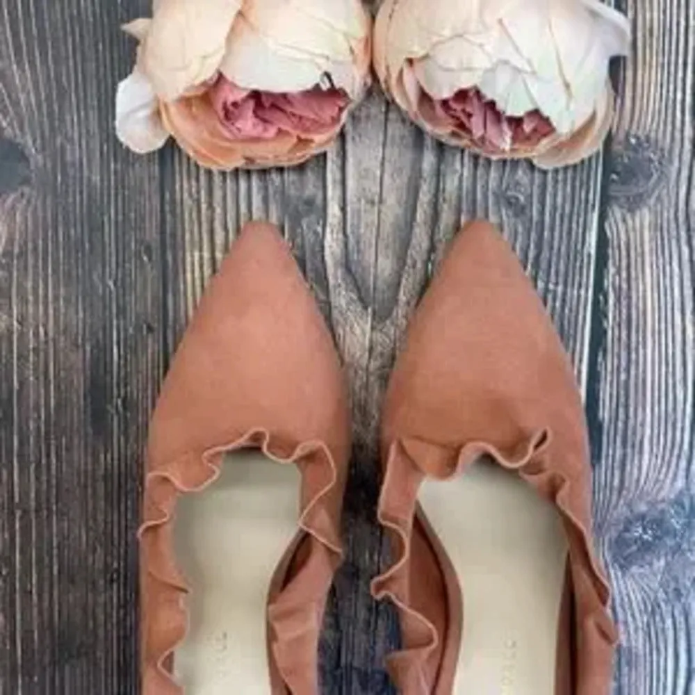 Loeffler Randall Dusty Rose Leather Mule 8.5B