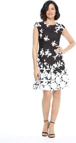 London Times Women's Perfect Versatile Scuba Crepe Fit